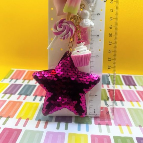 NWOT - Pink Fox Backpack Charm - Picture 4 of 11